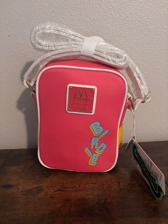 Loungefly McDonald\'s Birdie the Early Bird Crossbuddies Cosplay Crossbody Bag